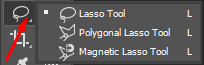 Lasso tool Photoshop dan fungsinya