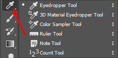 Eyedropper tool Photoshop dan fungsinya
