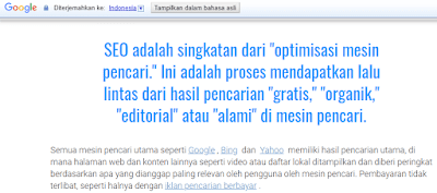 Cara Mengaktifkan Fitur Google Translate Menggunakan Ekstensi Chrome